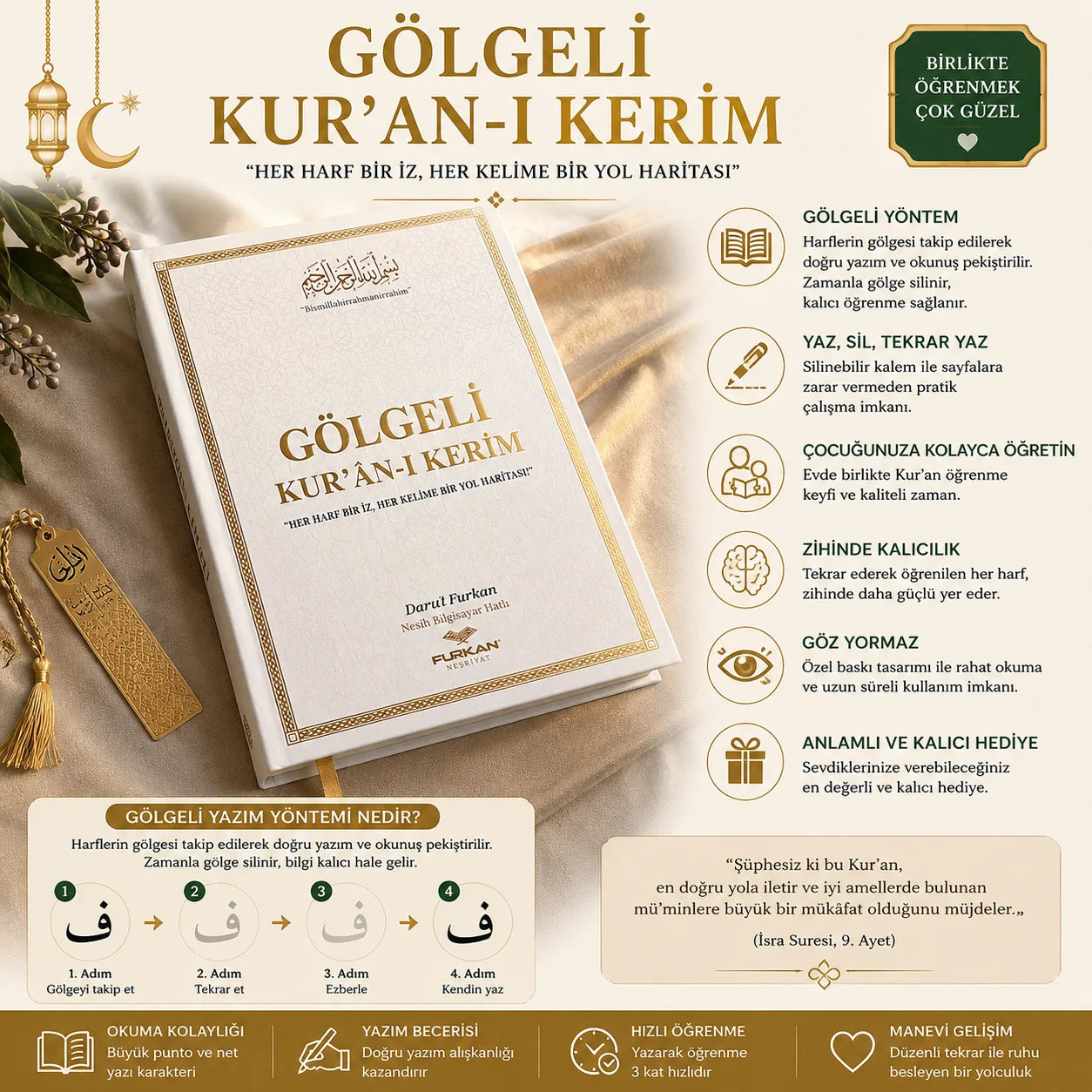 Gölgeli Kuran-ı Kerim Seti