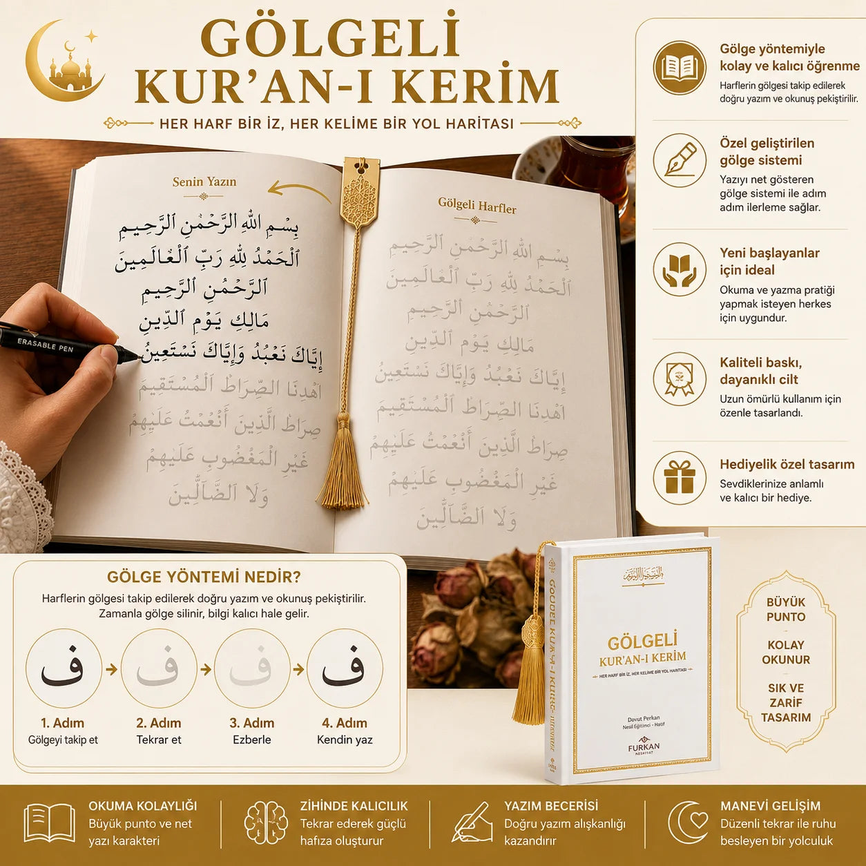Gölgeli Kuran-ı Kerim Seti