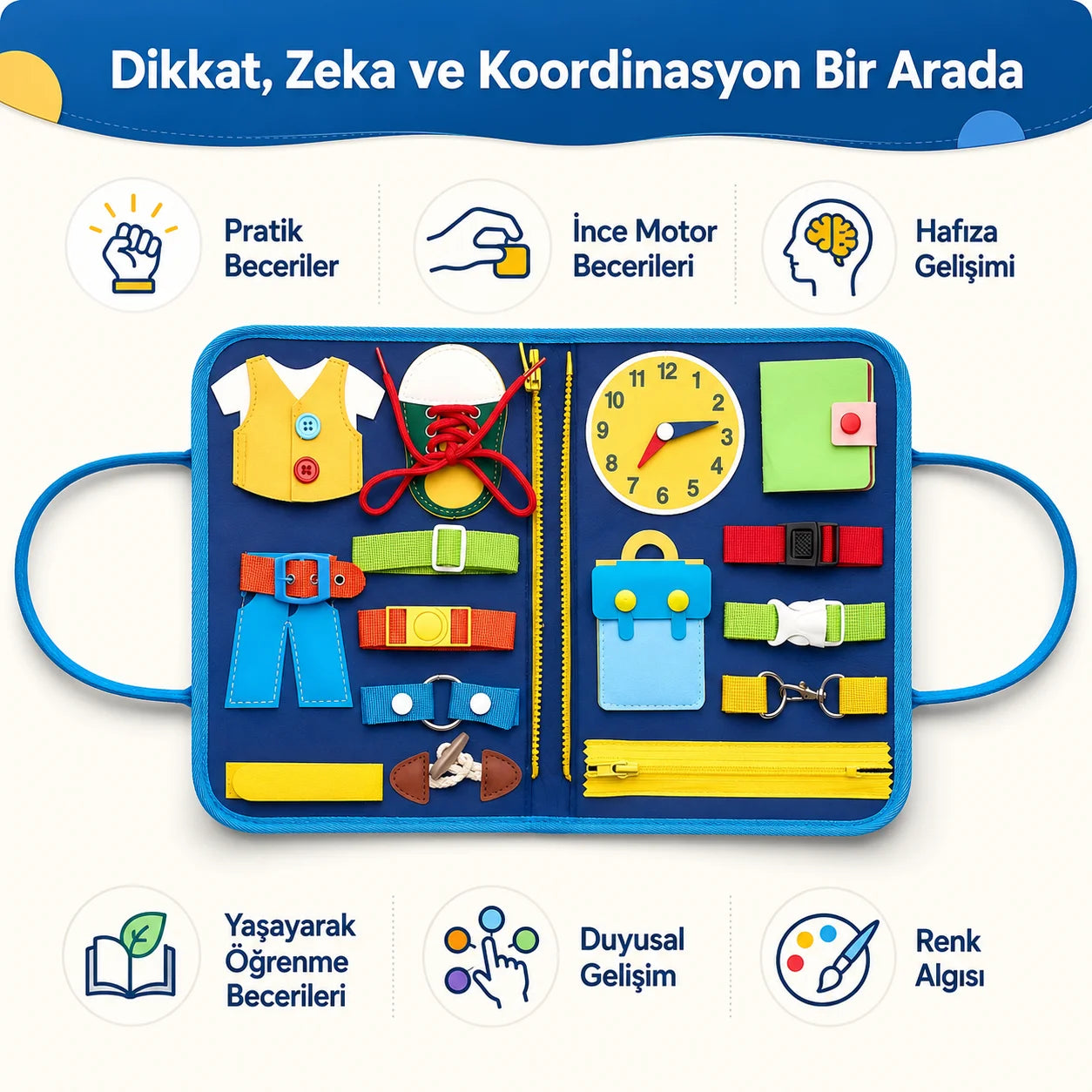 Montessori Beceri Gelişim Kitabı