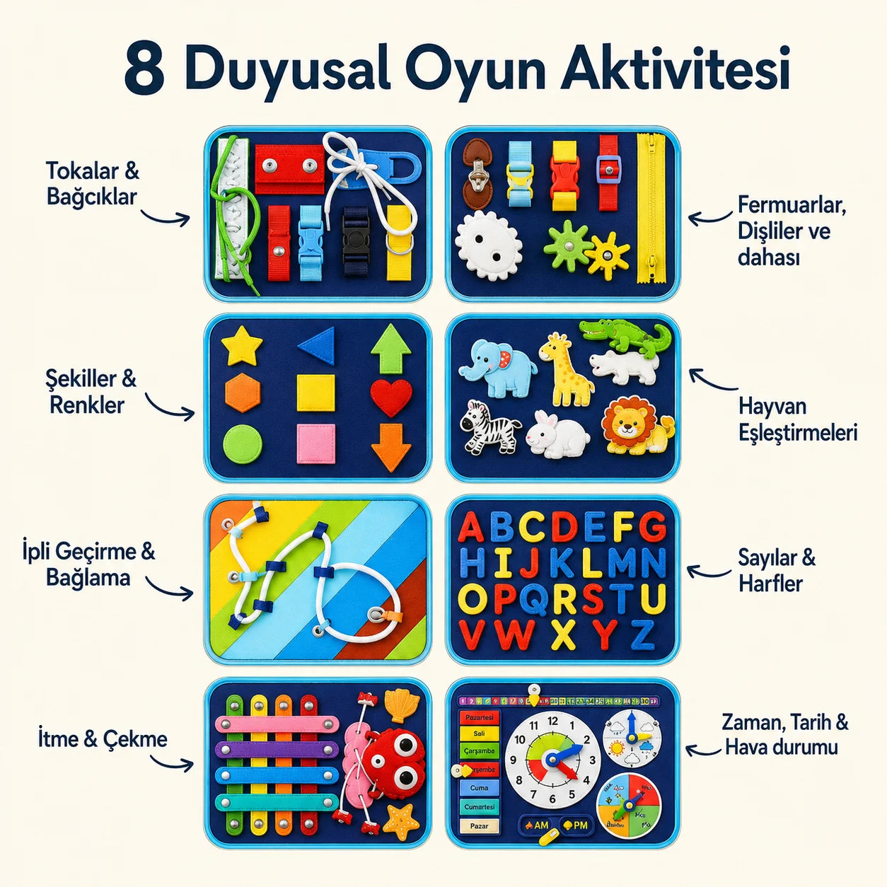 Montessori Beceri Gelişim Kitabı