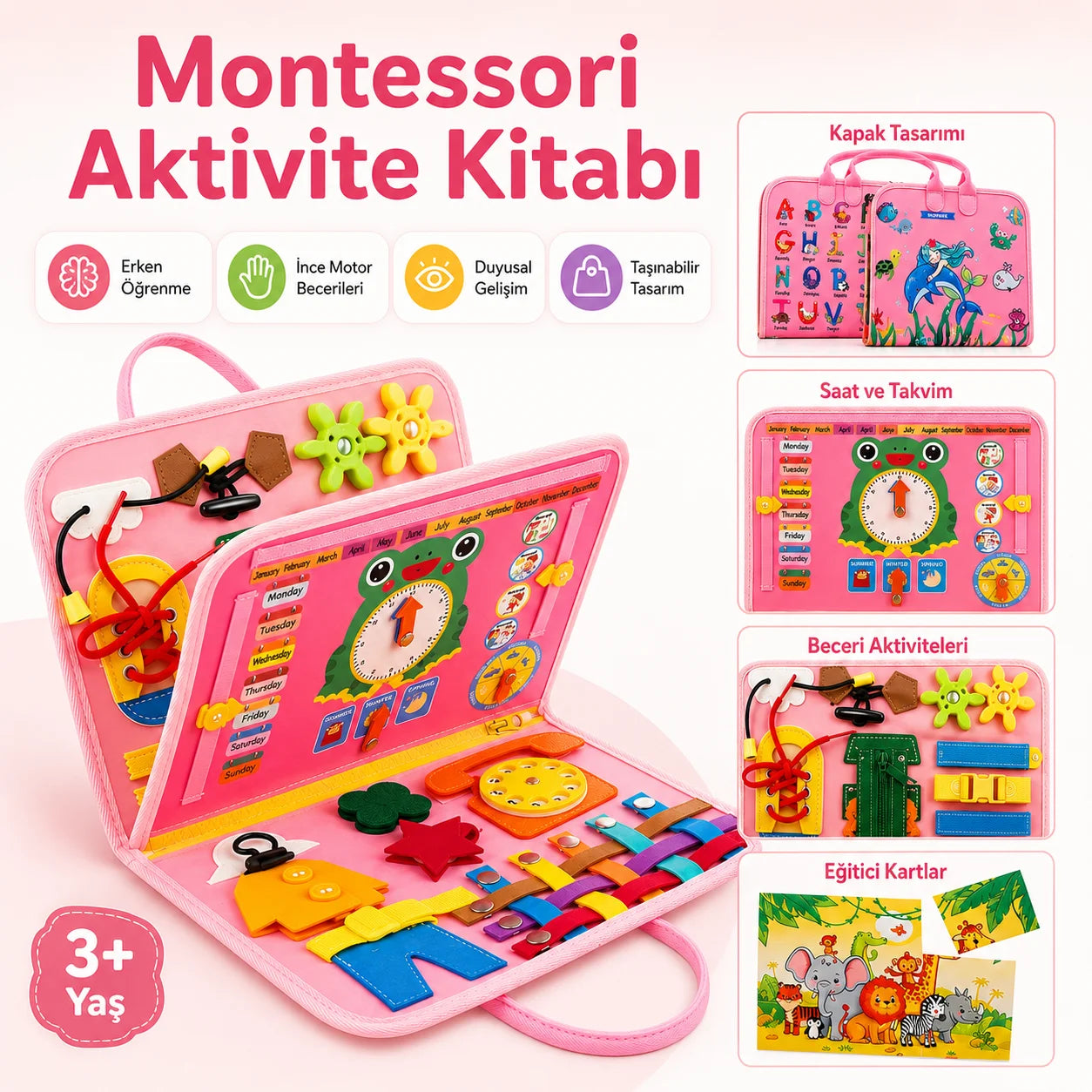 Montessori Beceri Gelişim Kitabı
