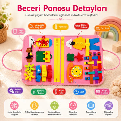 Montessori Beceri Gelişim Kitabı
