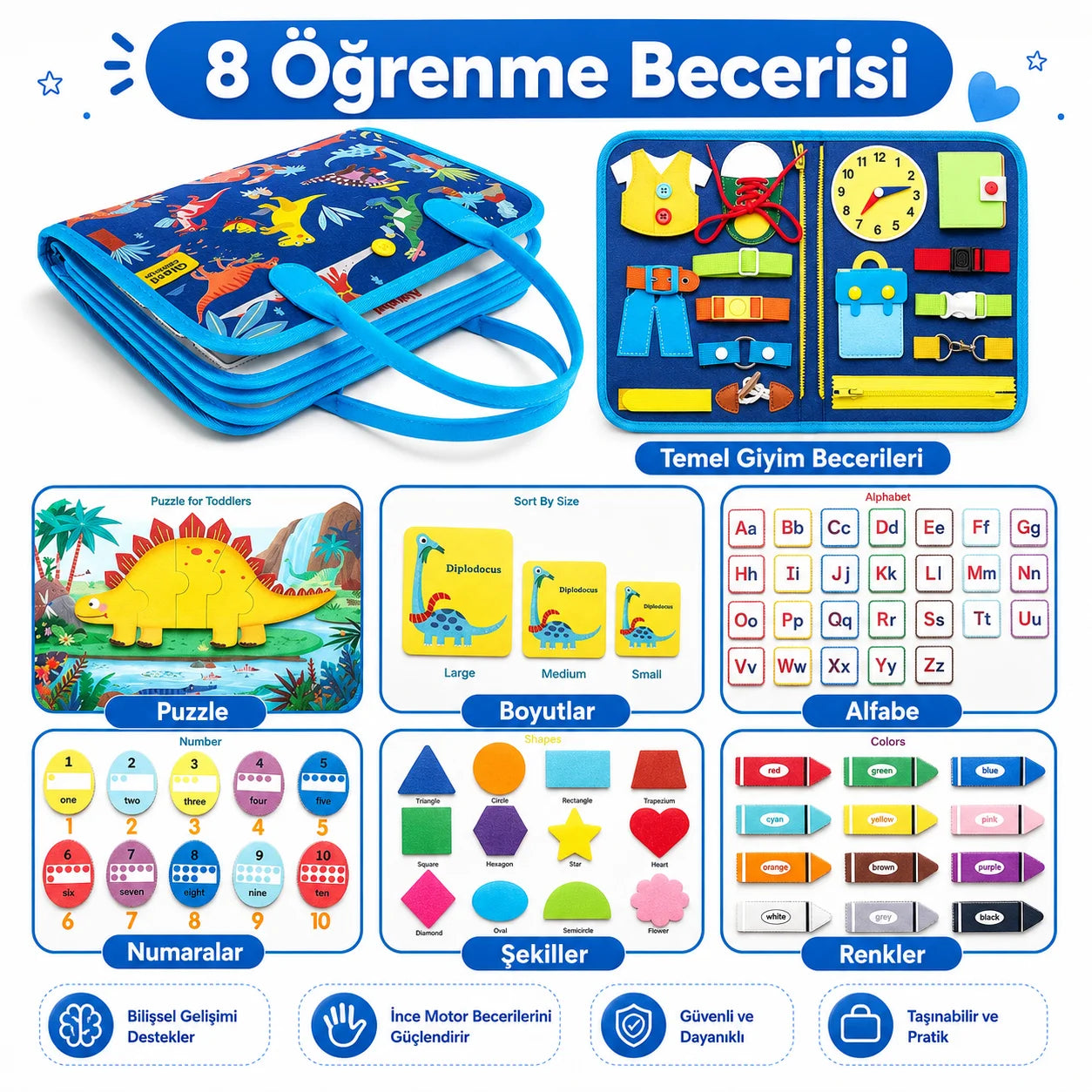 Montessori Beceri Gelişim Kitabı