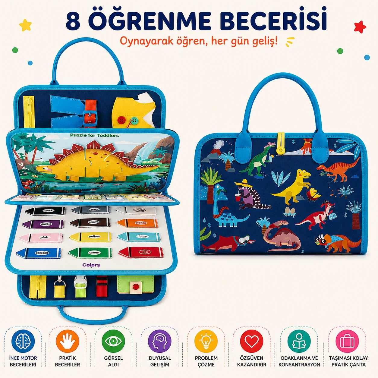 Montessori Beceri Gelişim Kitabı
