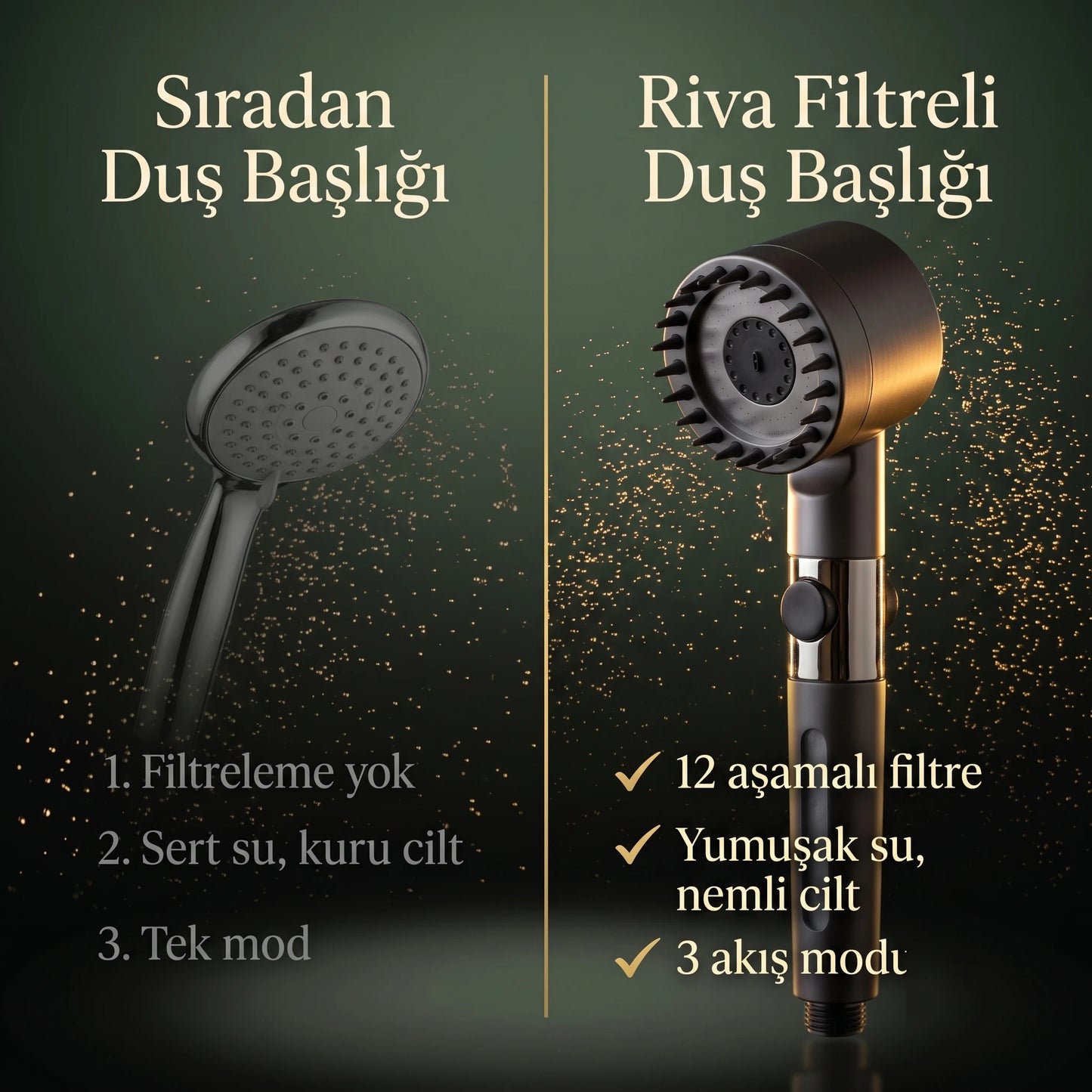 Riva™ Filtreli Duş Başlığı