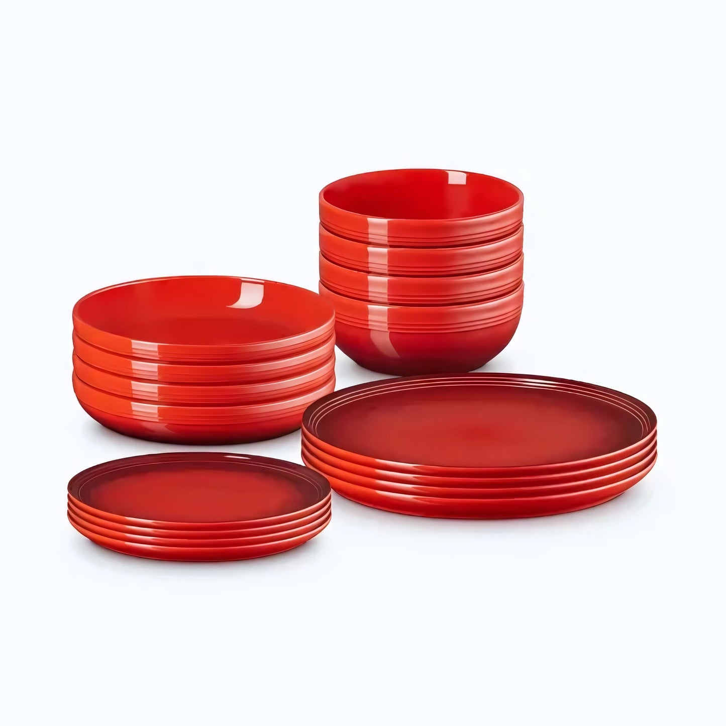 Le Creuset Stoneware Coupe 16-piece Dinnerware Set