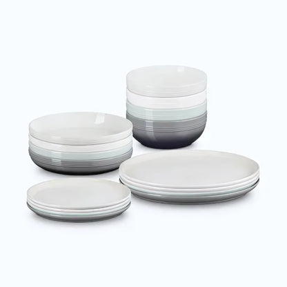 Le Creuset Stoneware Coupe 16-piece Dinnerware Set