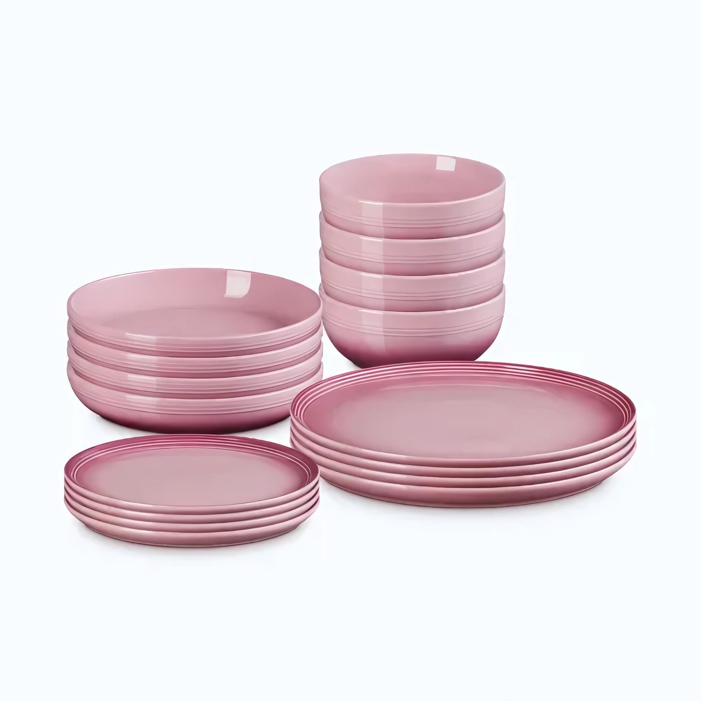 Le Creuset Stoneware Coupe 16-piece Dinnerware Set