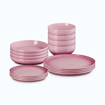 Le Creuset Stoneware Coupe 16-piece Dinnerware Set