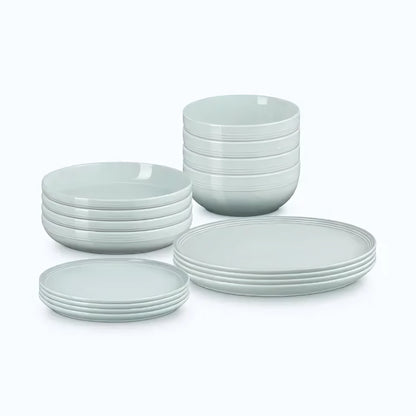 Le Creuset Stoneware Coupe 16-piece Dinnerware Set