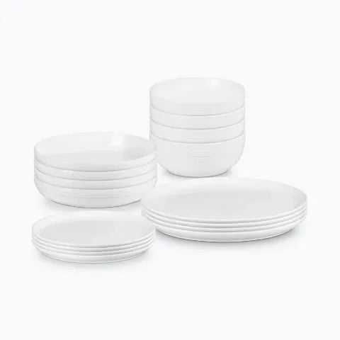 Coupe dinnerware set in White