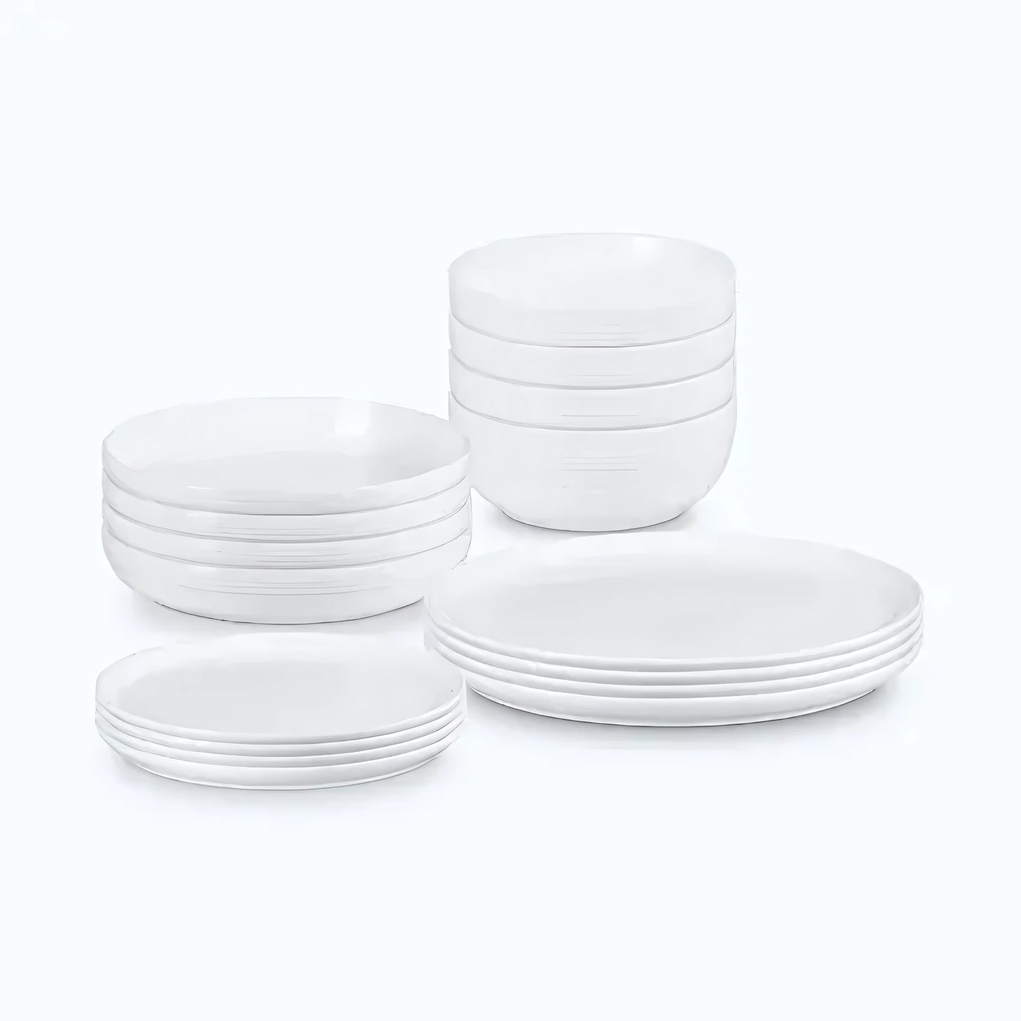 Le Creuset Stoneware Coupe 16-piece Dinnerware Set