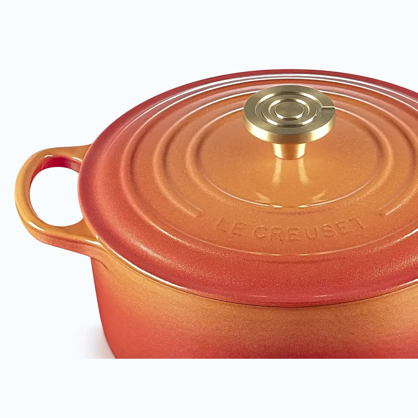 Le Creuset Flamme Dorée Round Casserole