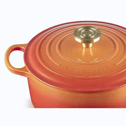 Le Creuset Flamme Dorée Round Casserole
