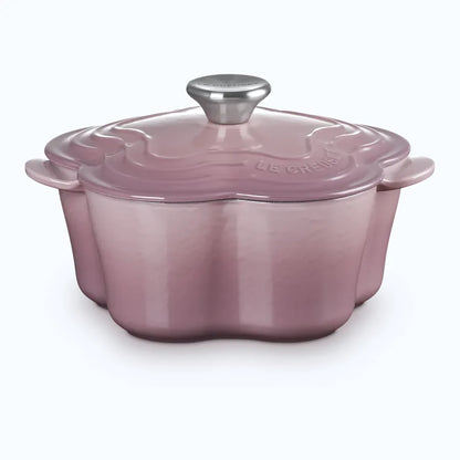 Le Creuset Cast Iron Flower Casserole