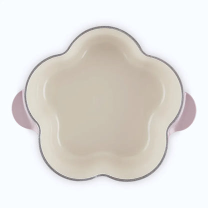 Le Creuset Cast Iron Flower Casserole