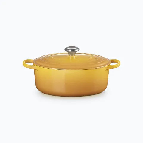 Oval casserole in Nectar