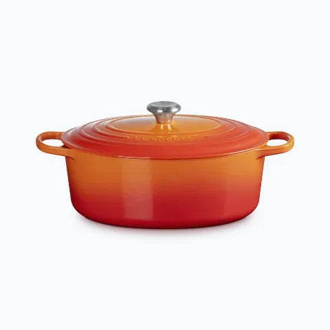 Oval casserole in Volcanic